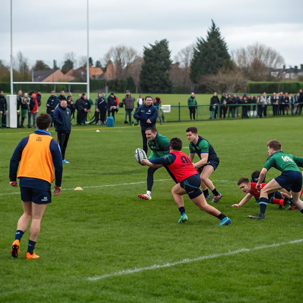 Rugby Training Session